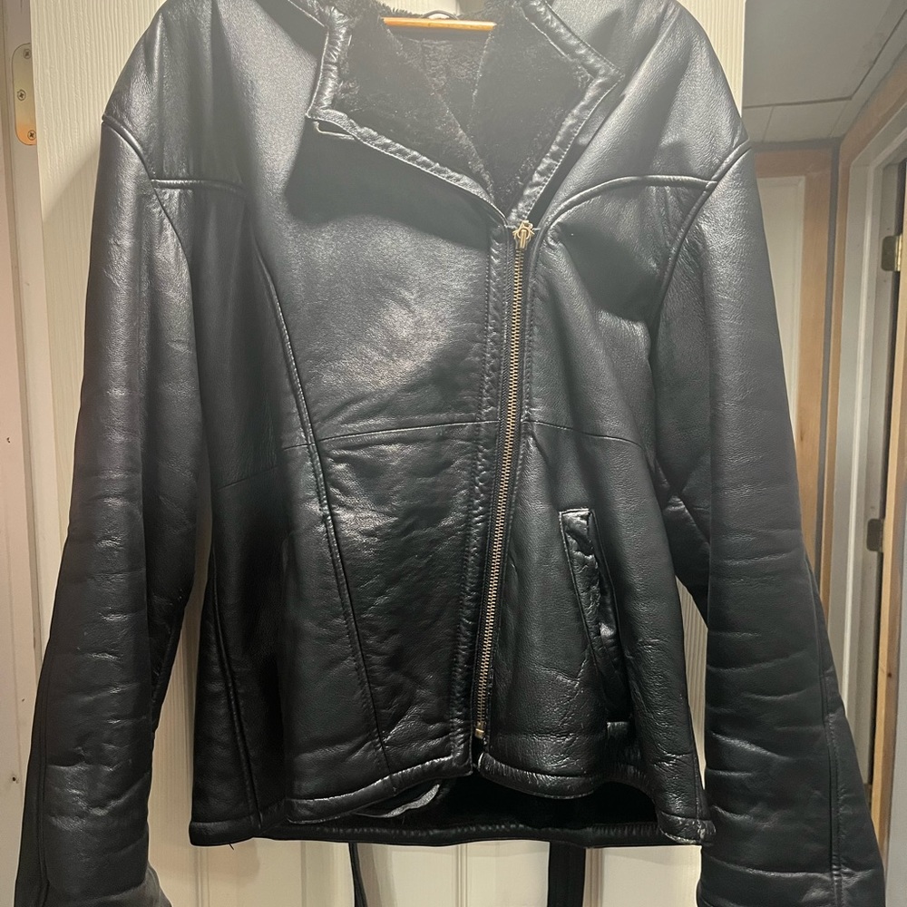 Leather jacket